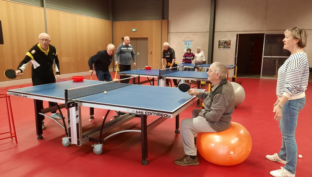 Le ping-pong, thérapie contre Parkinson - SportPro